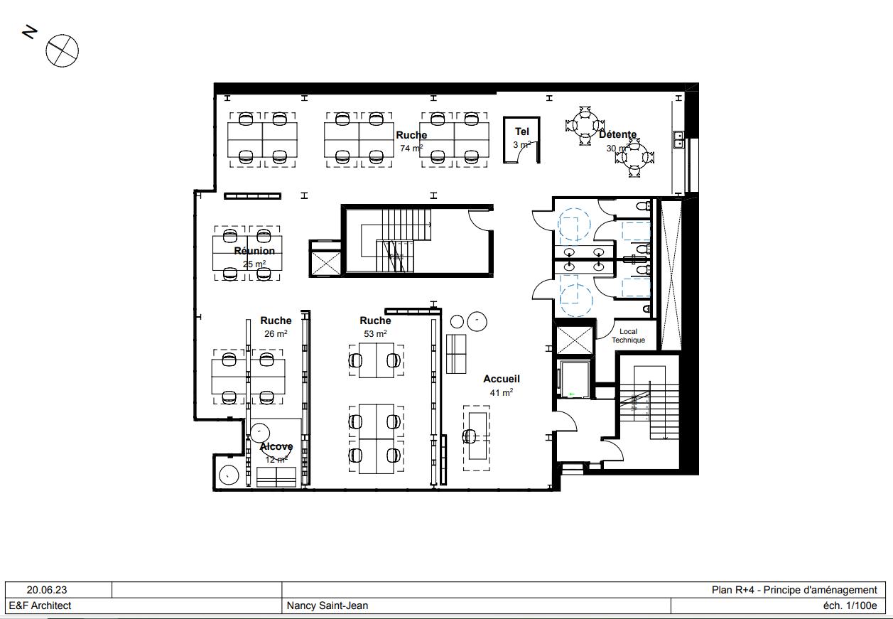 Bureau Nancy 342m² Location bureau Nancy Meurthe-et-Moselle OLBUR2119911 16